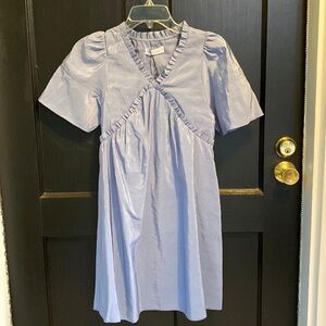 Zara 13-14 Girls Blue Dress, NWT